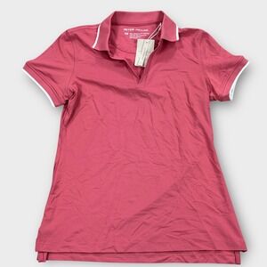 Peter Millar Shirt Womens XS Pink Betty Golf Polo Sun Protection Performance